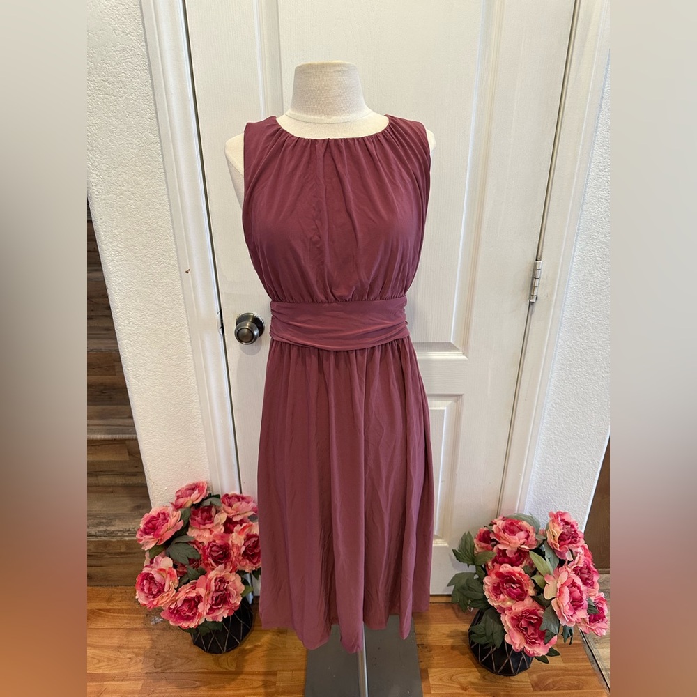 Light Purple Sleeveless Dress
